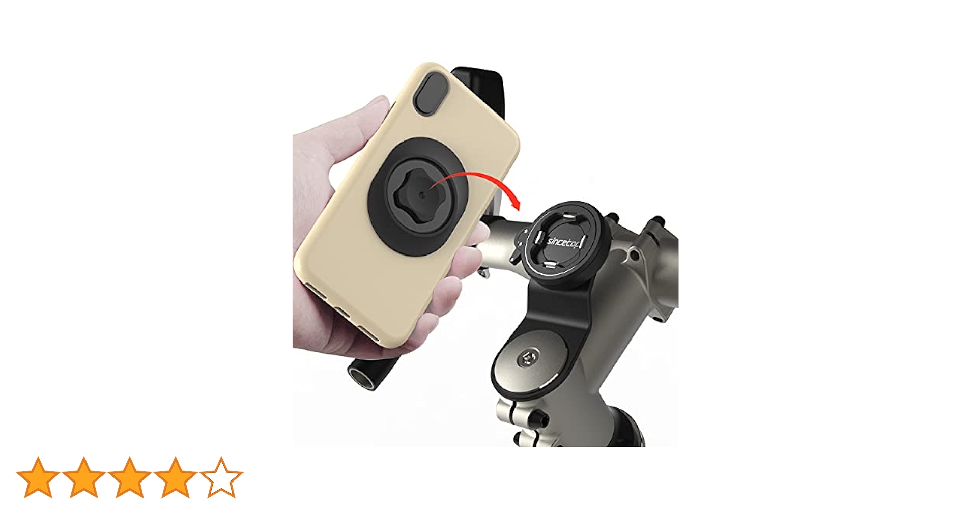 iPhone - ふらっとさん　専用 Amazon.co.jp: Sincetop 自転車 スマホホルダー 1秒ロックアップ